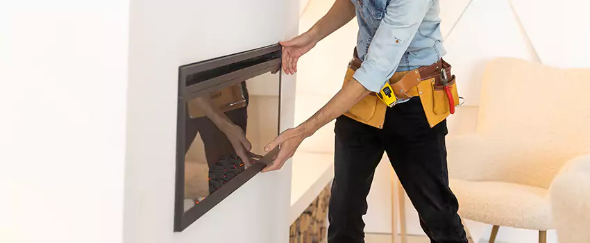Metal Fireplace Installation in Graham, Washington