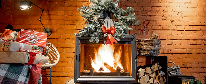 Travis Industries Linear Gas Fireplace Installation in Graham, Washington