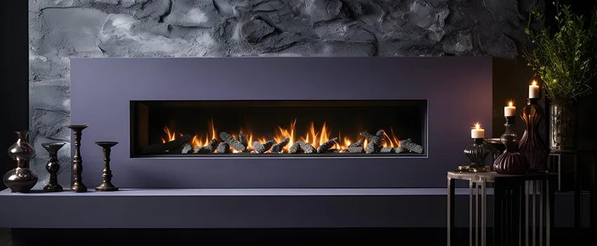 Ember Bed for Ventless Gas Fireplace in Graham, WA
