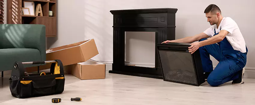 Old Rusted Metal Fireplace Repair And Replacement in Graham, WA