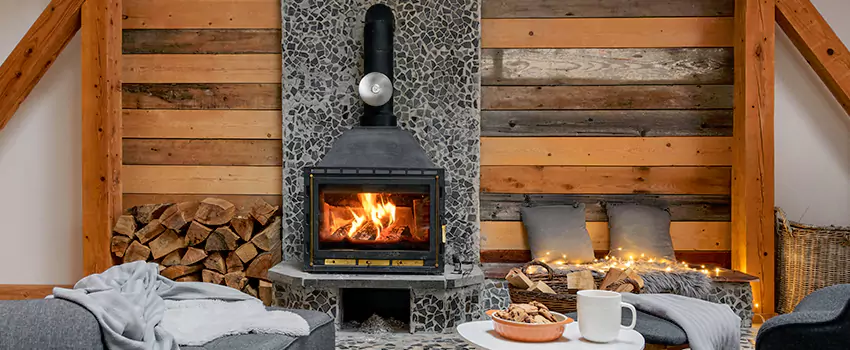 Thelin Hearth Products Direct Vent Gas Stove Fireplace Inspection in Graham, Washington